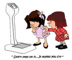 scale makes you cry