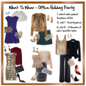 What To Wear To The Office Holiday Party